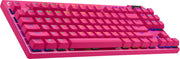 Logitech G PRO X TKL clavier Gaming RF sans fil + Bluetooth QWERTY US International Magenta