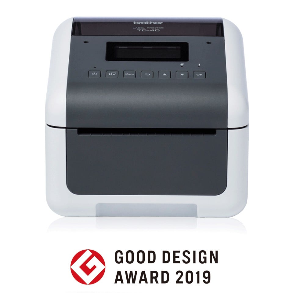 BROTHER TD-4550DNWB Label printer direct thermal 118mm 300x300dpi 152.4mm/sec USB 2.0 LAN serial Wi-Fi USB host Bluetooth 4.2