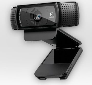 Logitech HD Pro C920 webcam 1920 x 1080 pixels USB 2.0 Noir