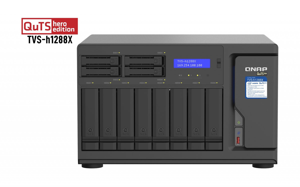 12-Bay TurboNAS Xeon W-1250 16GB RAM