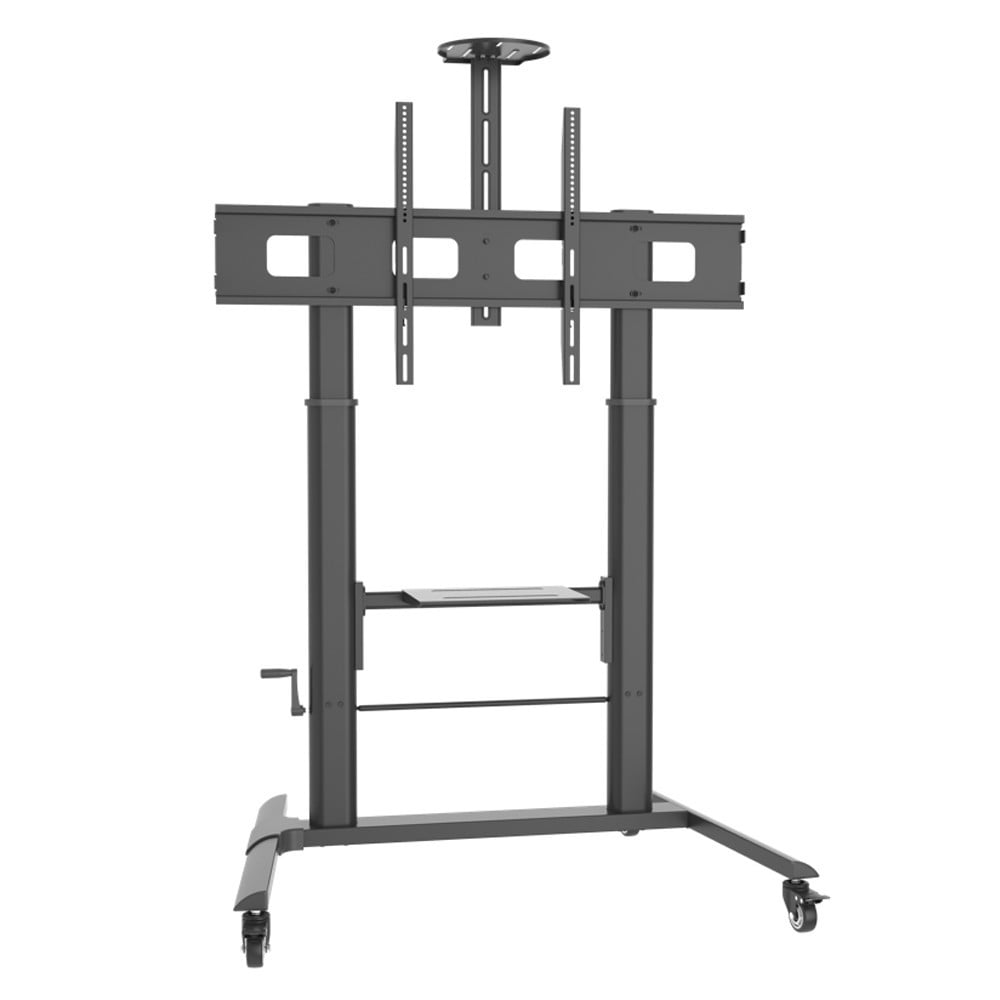 "Techly ICA-TR230 Support TV mobile 52-110"" 120kg Réglage de hauteur fluide"