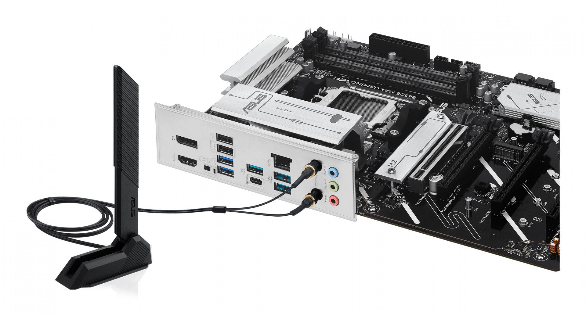 ASUS B650E MAX GAMING WIFI AMD B650 DDR5 ATX motherboard 1xHDMI 1xDP 3xM.2 4xSATA