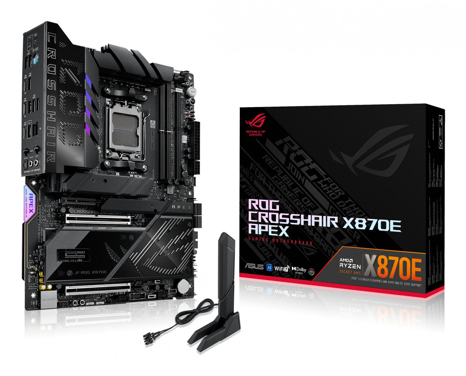 ASUS ROG CROSSHAIR X870E APEX AM5 MB 2xDDR5