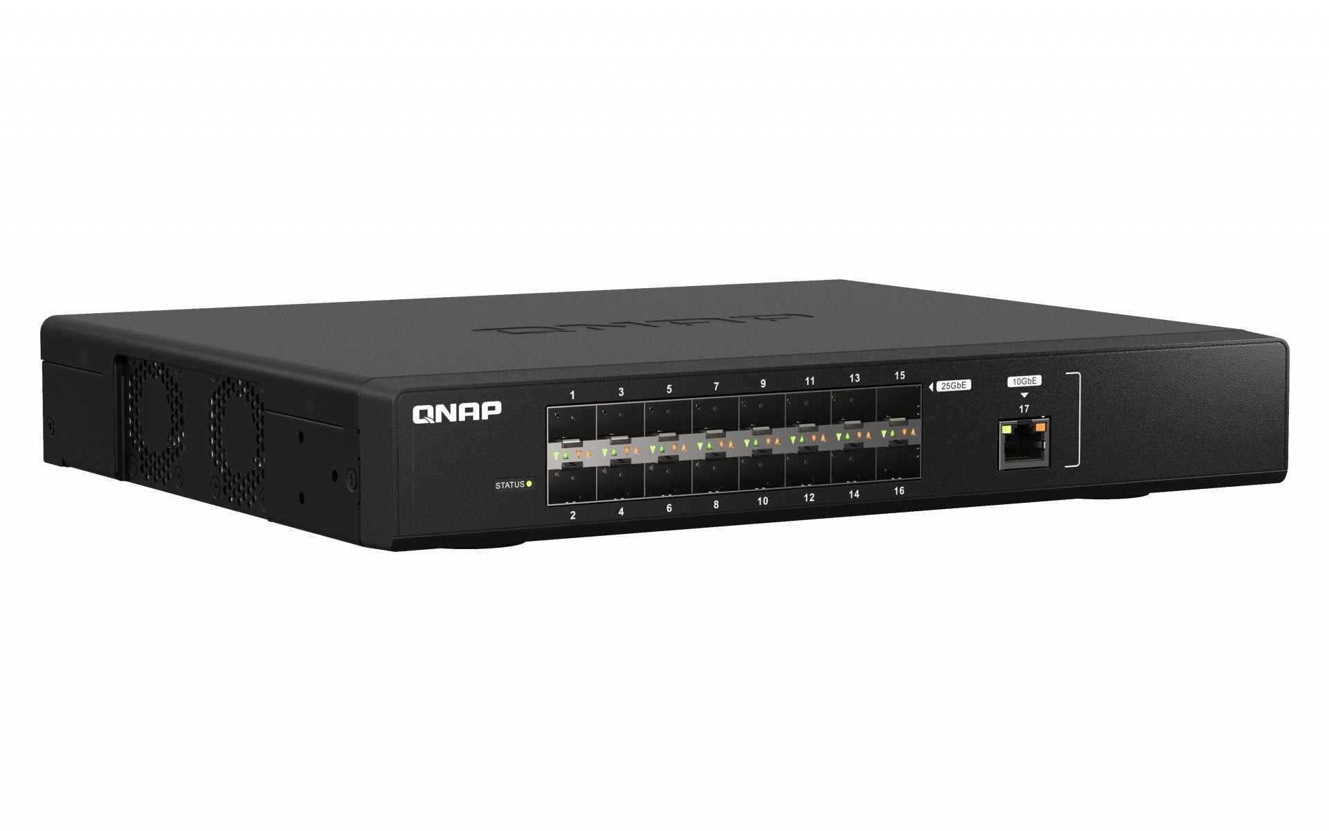 1x10GbE RJ45 16xGbE SFP28 web mgd sw RM