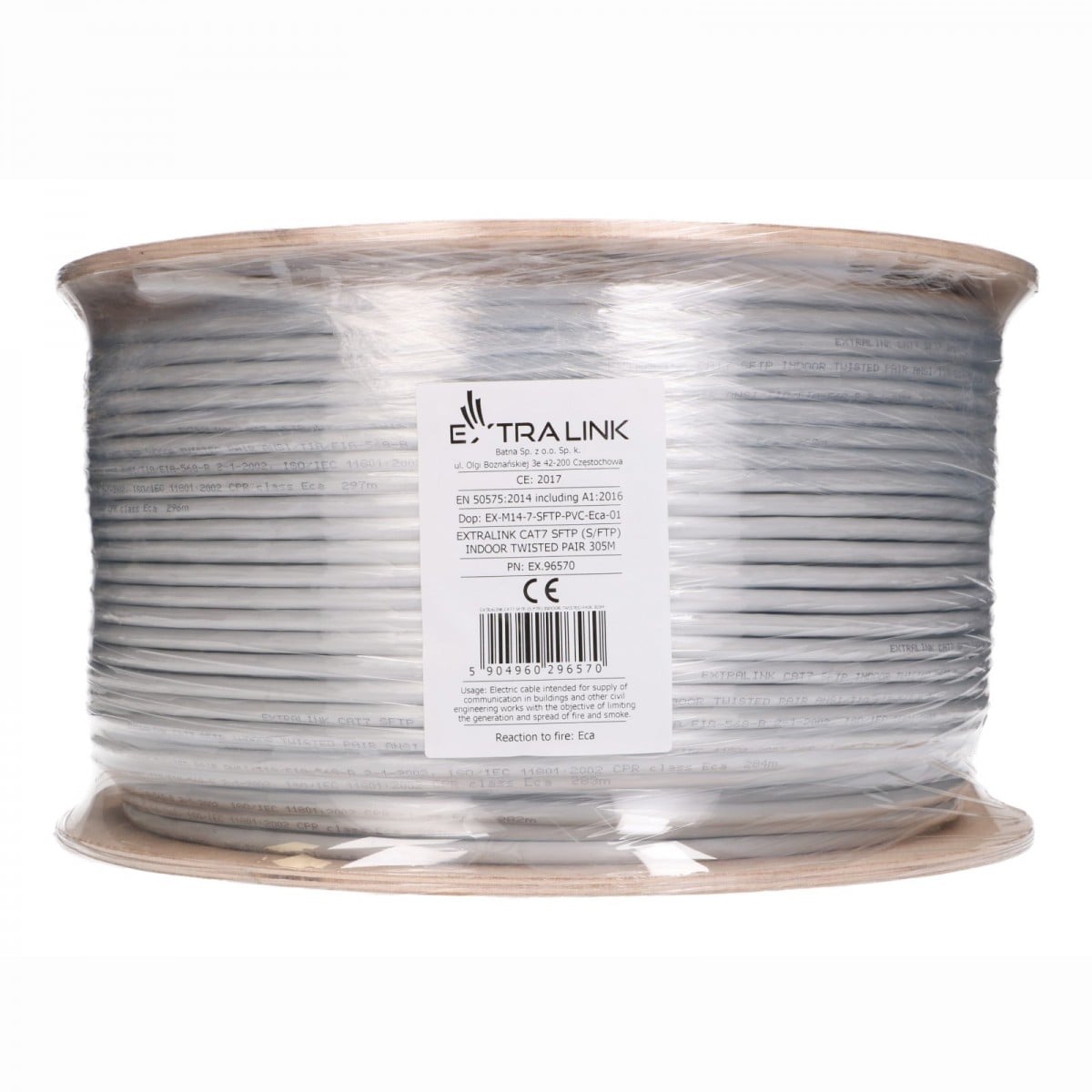 Extralink EX.96570 Câble réseau Cat7 S/FTP intérieur 305m