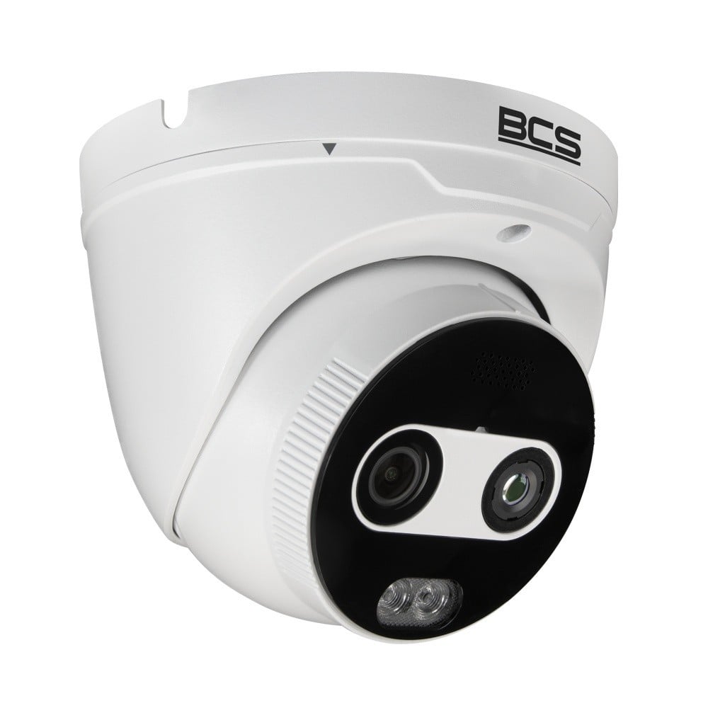 BCS BCS-P-EIP242FSR3-THT-AI1(0202) Caméra IP dôme thermique avec détection d'incendie et alarme