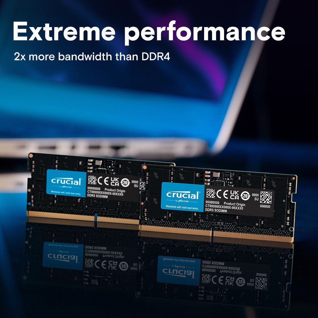 Crucial 64GB DDR5-5600 SODIMM