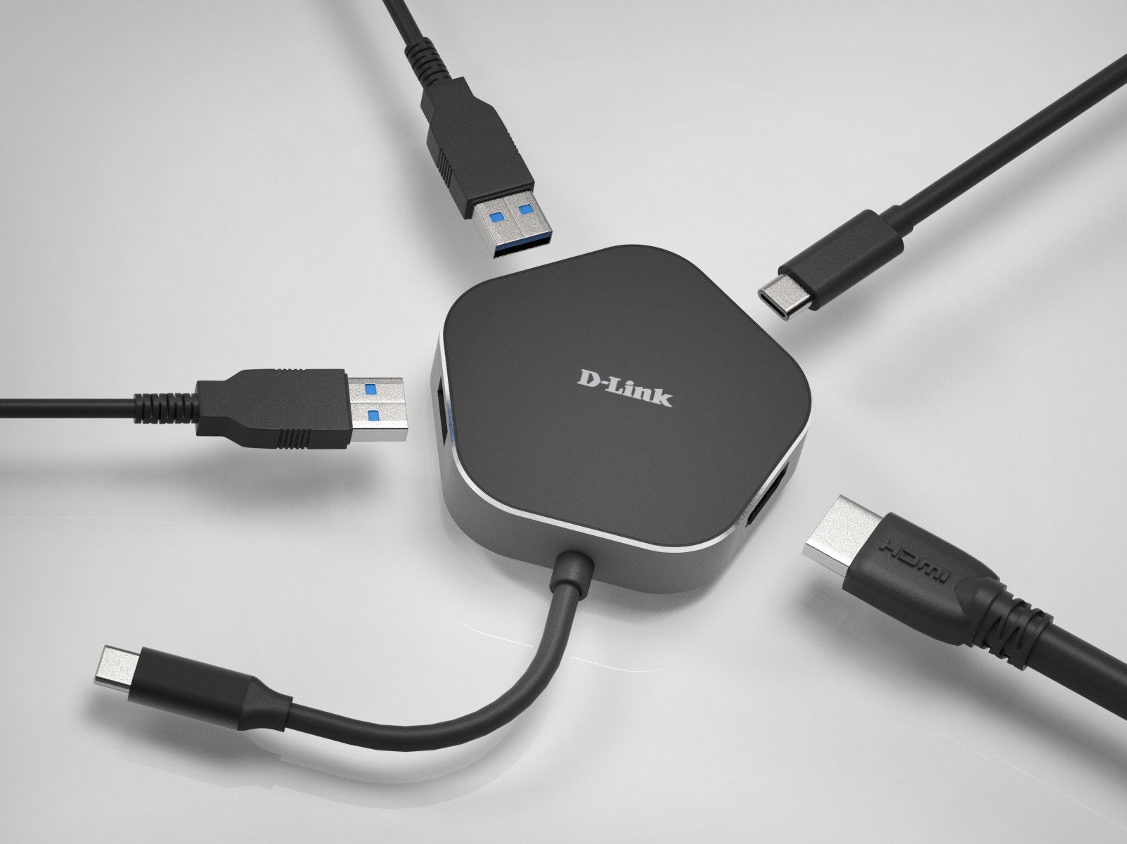 D-LINK USB-C 4-in-1 HDMI charging