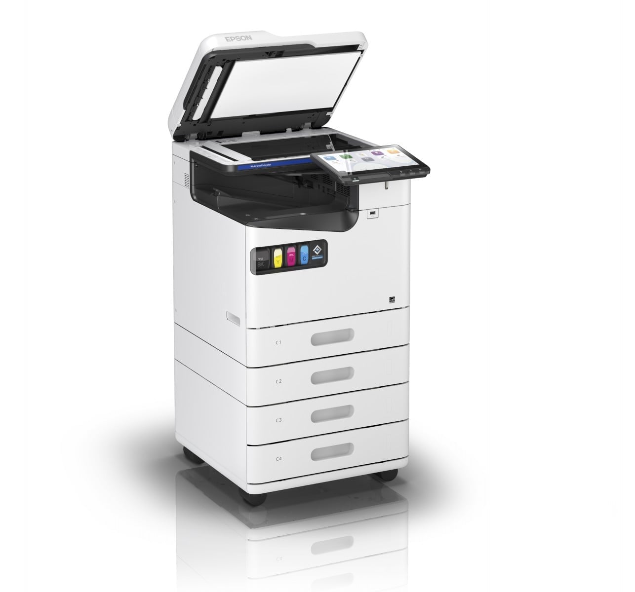 Epson WorkForce Enterprise AM-C400 - appareil d'impression tout-en-un - impression, numérisation, copie, fax 600 x 1200 DPI A4 DUPLEX DADF 40ppm Wi-Fi AirPrint