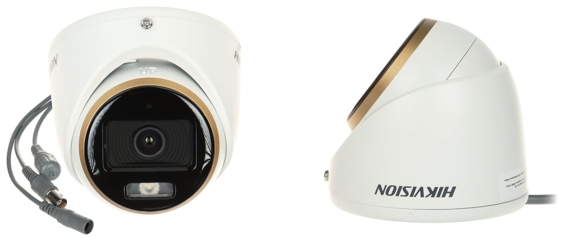 Hikvision DS-2CE70DF3T-LMFS(2.8mm) 2 MP Caméra Turret ColorVu a double éclairage fixe