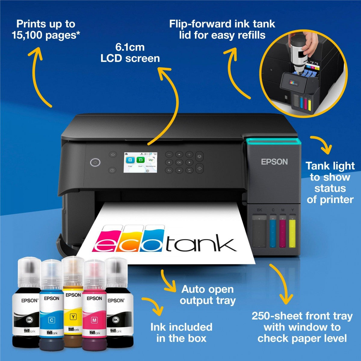 Epson EcoTank L6360 A4 4800 x 1200 DPI 35 ppm Wifi