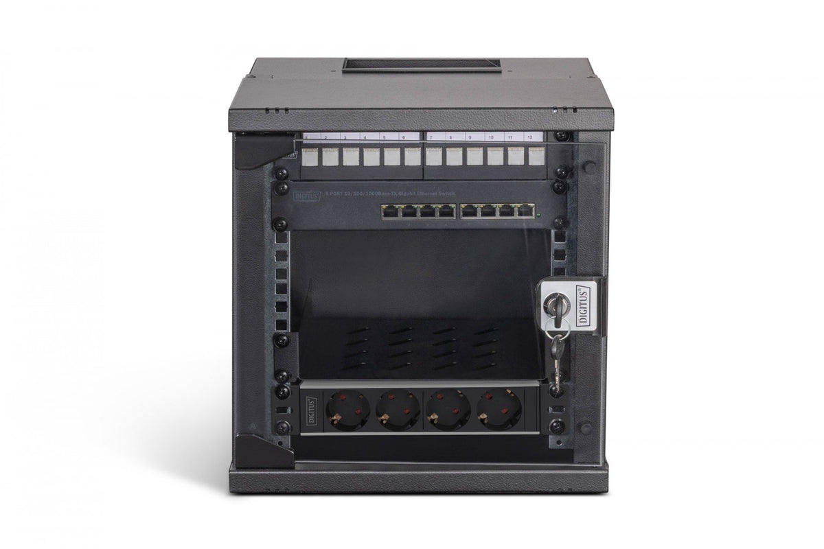 "Digitus DN-49101-SET Ensemble réseau SOHO Pro, 254 mm (10"") - 6U, 315 x 300 mm (l x p)"