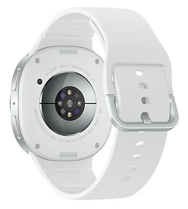 "Samsung Galaxy Watch 8 3,81 cm (1.5"") AMOLED 44 mm Numérique 480 x 480 pixels Écran tactile Argent Wifi GPS (satellite)"