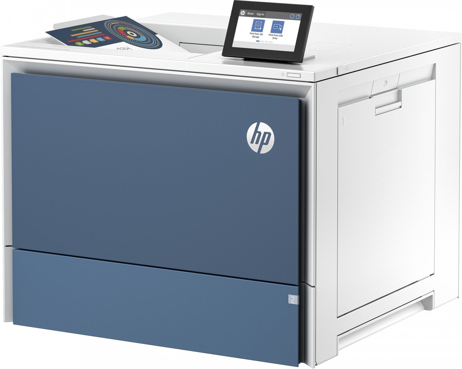 HP Color LaserJet Enterprise 6700dn Printer colour Duplex laser A4 1200x1200dpi 52ppm mono 52ppm colour 650sheets LAN USB