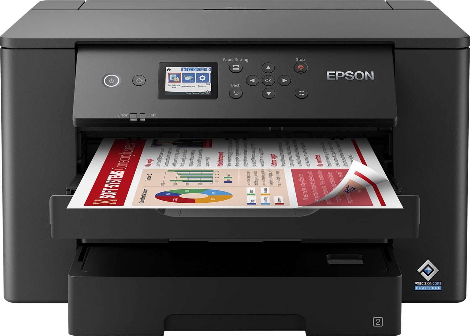 EPSON WorkForce WF-7310DTW Printer colour Duplex ink-jet A3 4800x2400dpi 25ppm mono/12ppm colour USB 2.0 LAN Wi-Fi