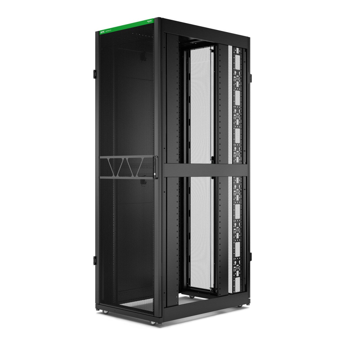 APC NetShelter SX Gen 2 Rack cabinet 2258H x 750W x 1070D mm with Sides floor-standing Black 48U 19 TAA Compliant