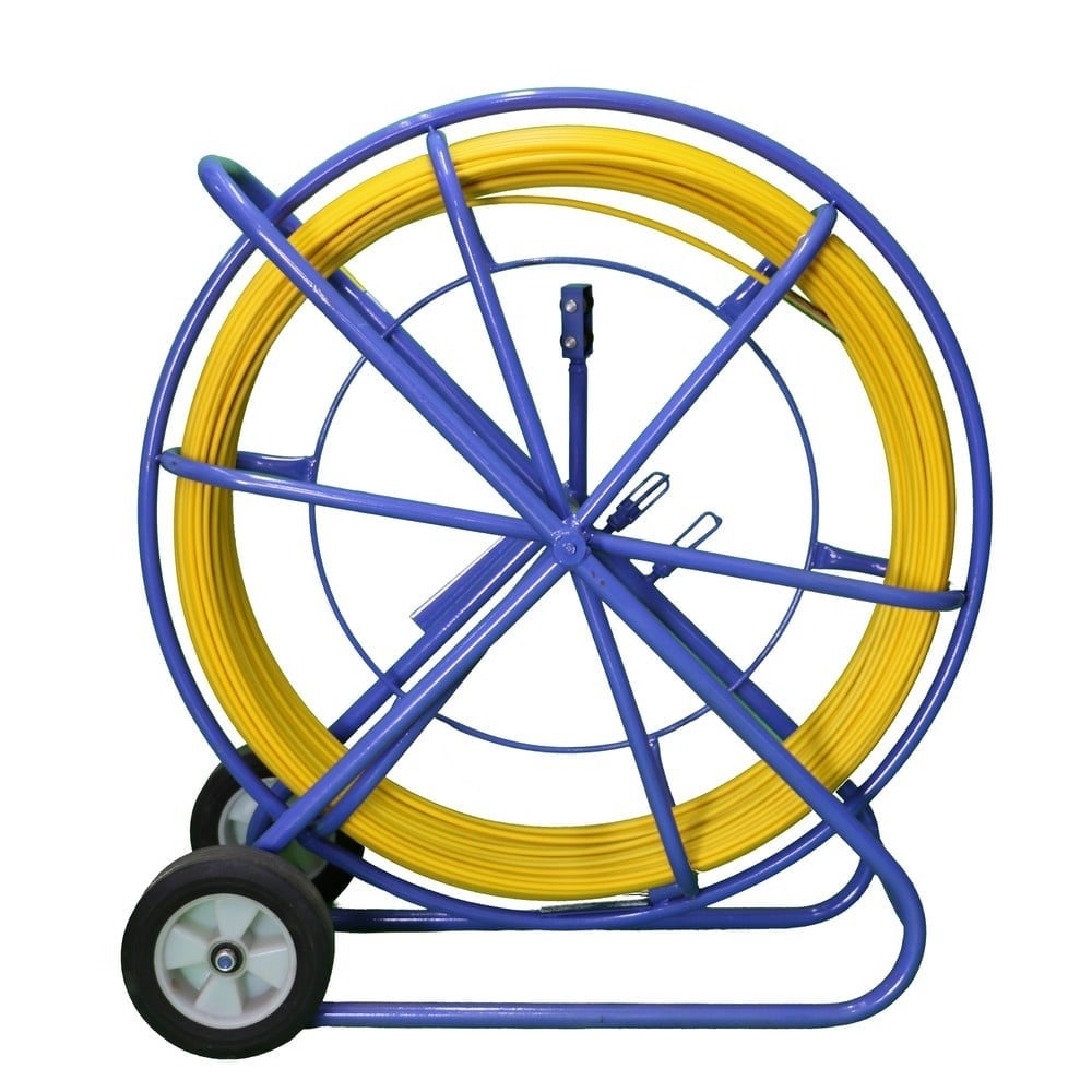 Extralink Pilot 9mm 300m | Tirage de câbles | fibre de verre FRP, diametre 9mm, longueur 300m, jaune