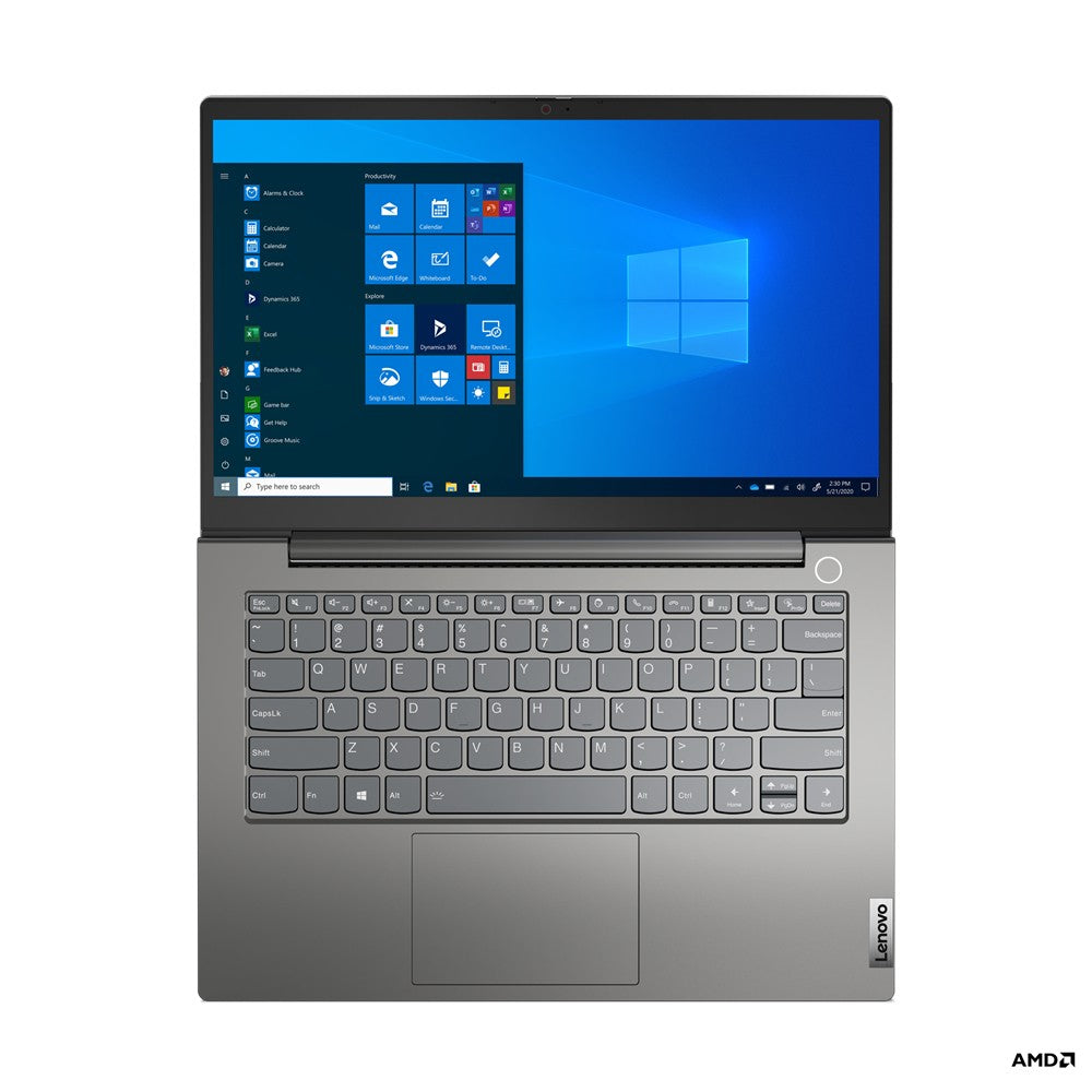 Lenovo ThinkBook 14 G3 ACL, AMD Ryzen™ 5 5500U (2,10GHz, 3MB) 14 1 920 × 1 080 Non-Touch, Windows 10 Pro 64, 8.0GB, 1x256GB SSD M.2 2242 PCIe Gen3 TLC, AMD Rade