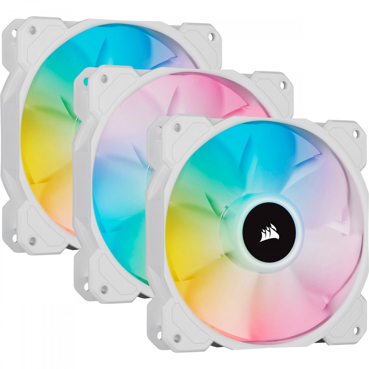 Corsair SP120 RGB ELITE Boitier PC Ventilateur 12 cm Blanc 3 piece(s)