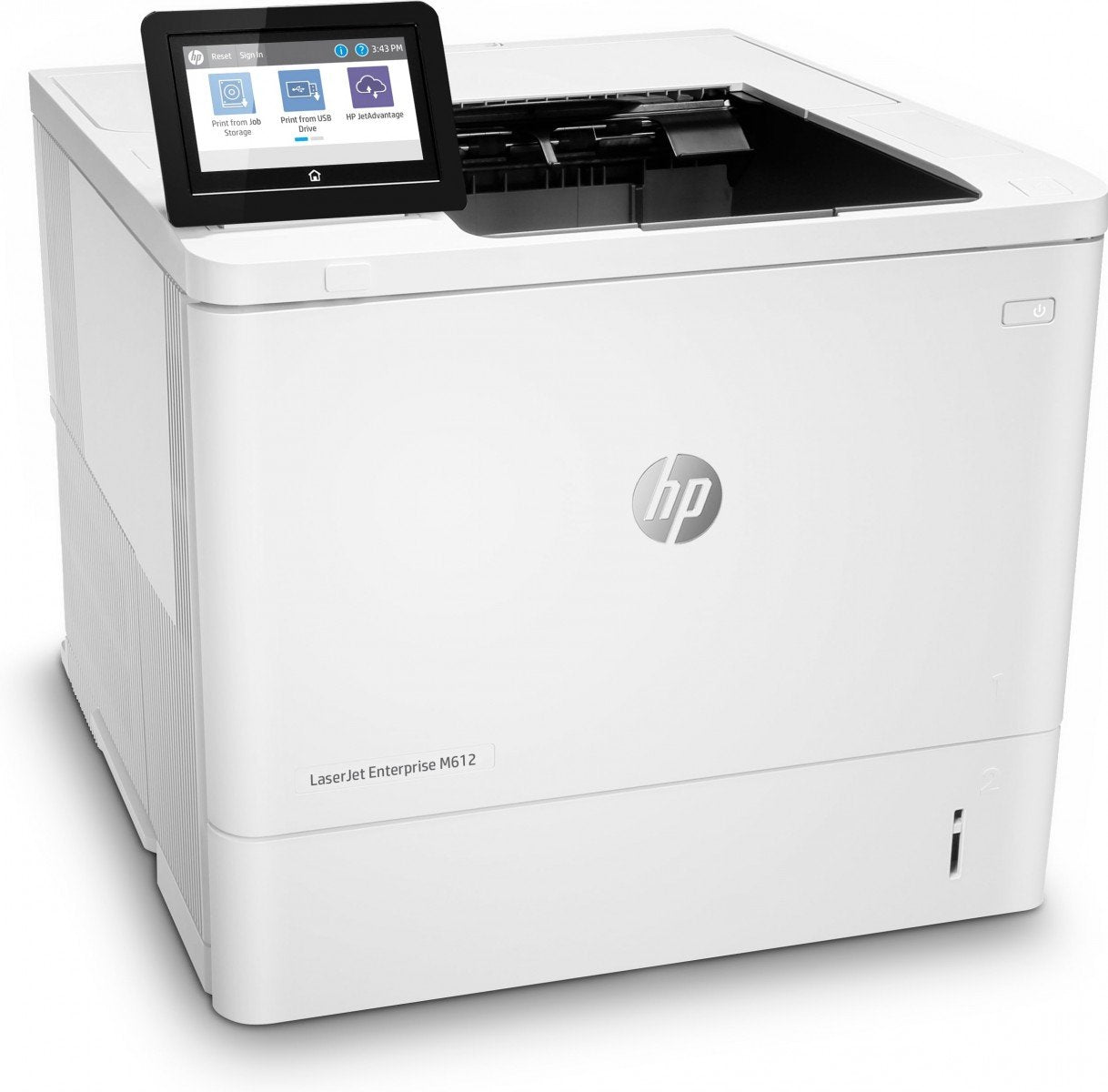 HP LaserJet Enterprise M612dn Printer Mono Duplex laser A4 1200x1200dpi 71ppm 650sheets USB LAN