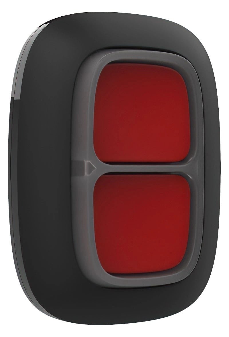 Ajax Systems 38102.79.BL1 DoubleButton Jeweller - bouton double sans fil - noir