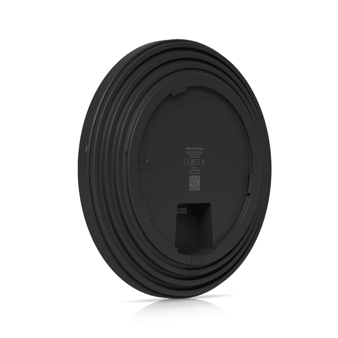 Ubiquiti U7 Pro XGS 8600 Mbit/s Noir Connexion Ethernet, supportant l'alimentation via ce port (PoE)