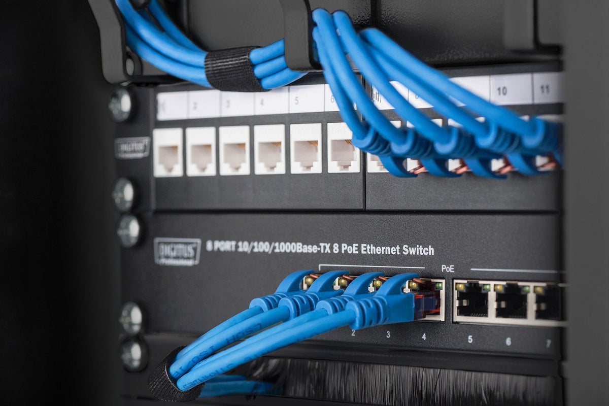 Digitus DN-10-09U-B étagere 9U Rack monté sur le mur Noir