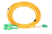 Extralink PATCHCORD SC/APC-LC/APC SM 9/125 DUPLEX 3.0MM 5M - 5 m câble InfiniBand et a fibres optiques FTTH Jaune