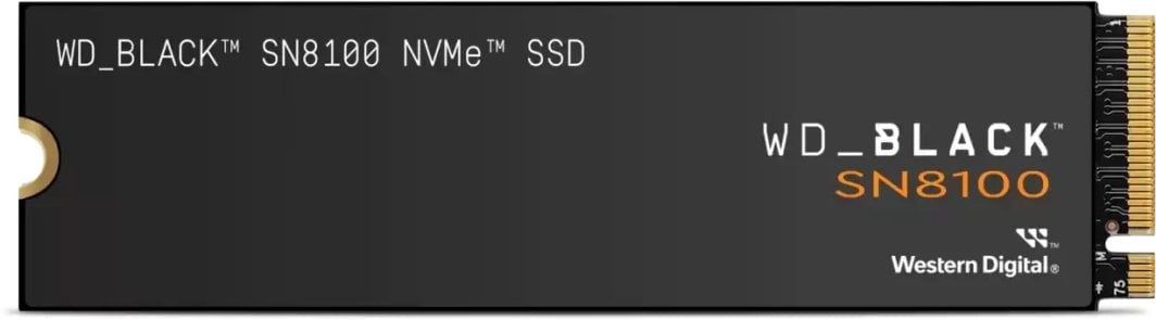 WD Black 1To SN8100 PCIe 5.0x4 NVMe M.2 SSD POWERED BY SANDISK