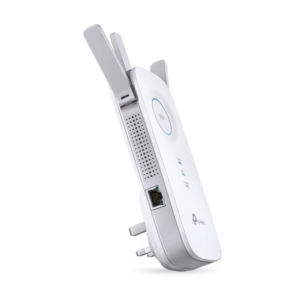 TP-LINK AC1750 Dual Band Wireless Wall Plugged Range Extender Qualcomm 1300Mbps at 5Ghz + 450Mbps at 2.4Ghz 802.11ac/a/b/g/n