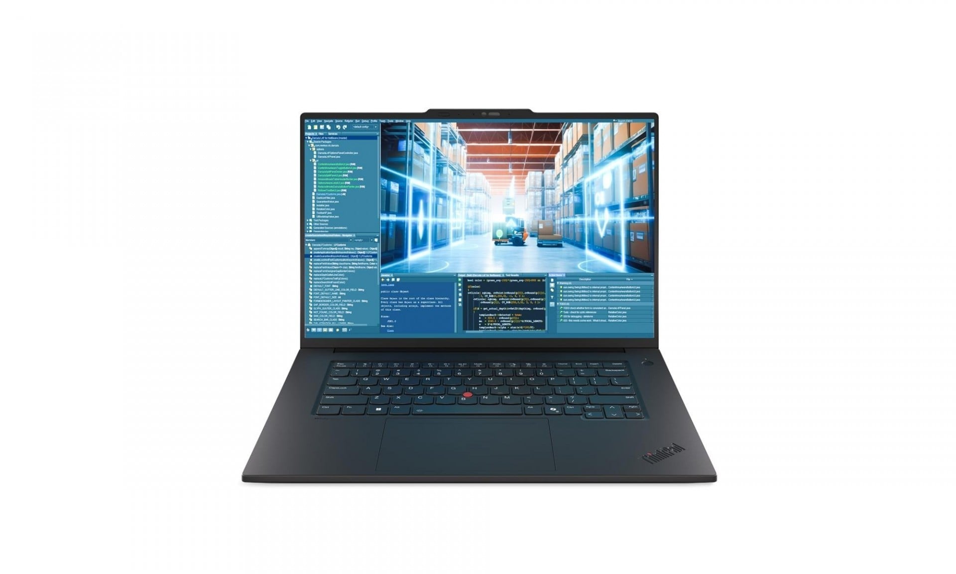 "Lenovo ThinkPad P1 Gen 8 Intel Core Ultra 9 285H Station de travail mobile 40,6 cm (16"") Écran tactile 3.2K 64 Go LPDDR5x-SDRAM 1 To SSD NVIDIA RTX PRO 2000 Bla"