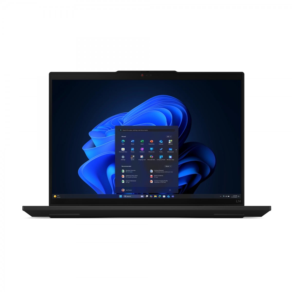 "Lenovo ThinkPad L14 Gen 6 (Intel) Intel Core Ultra 7 255U Ordinateur portable 35,6 cm (14"") WUXGA 16 Go DDR5-SDRAM 512 Go SSD Wi-Fi 6E (802.11ax) Windows 11 Pro"