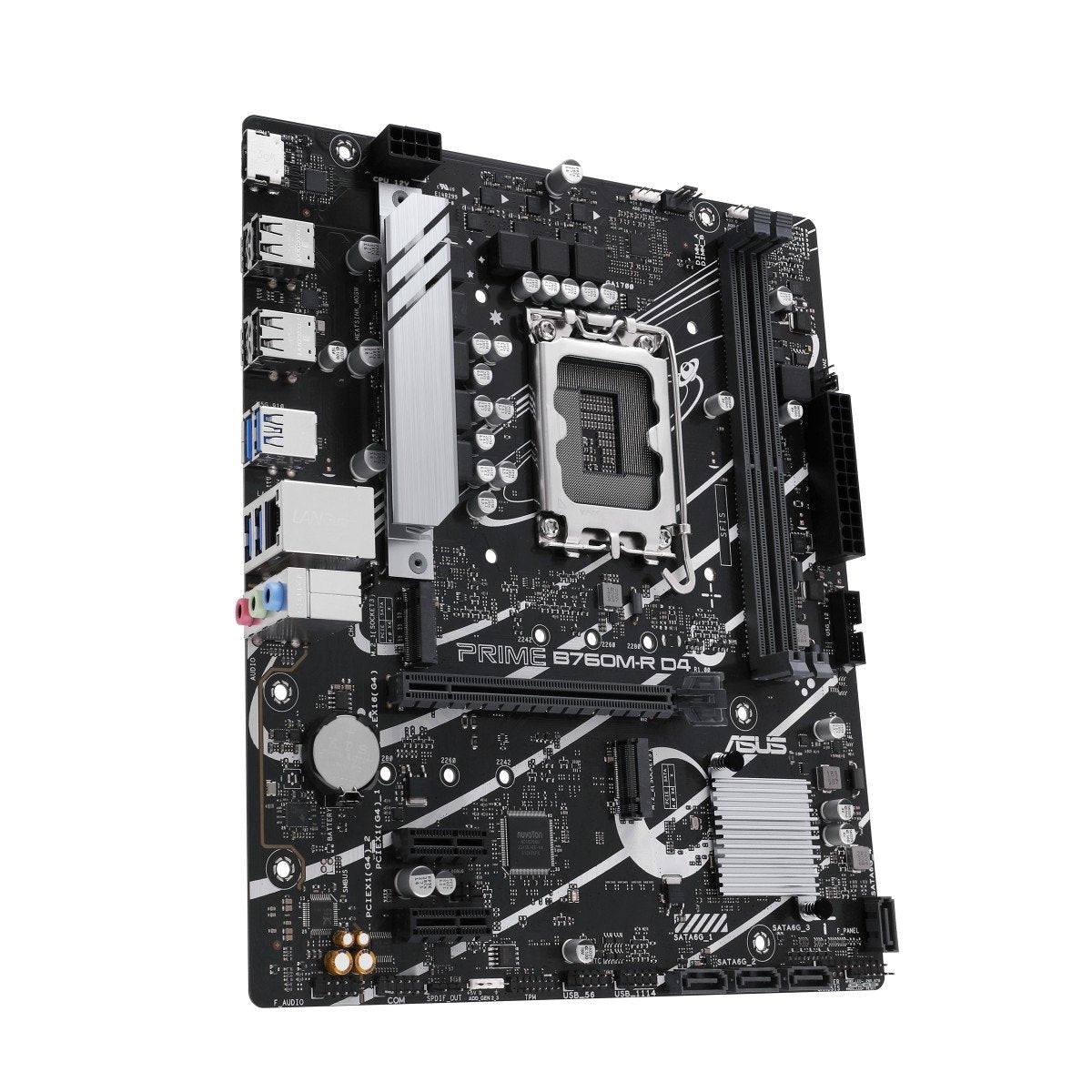 ASUS PRIME B760M-R D4 LGA1700 2xDDR4 4xSATA 2xM.2