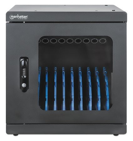 Manhattan 180924 Armoire de chargement AC Schuko 10 ports