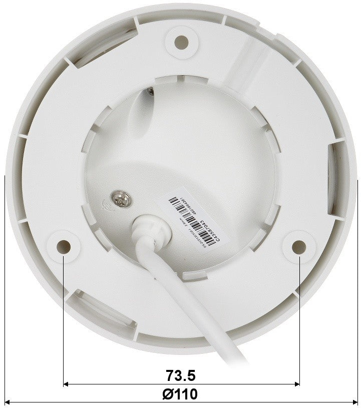 Hikvision DS-2CD1321-I(2.8mm)(F) 2 MP Fixed Bullet Network Camera