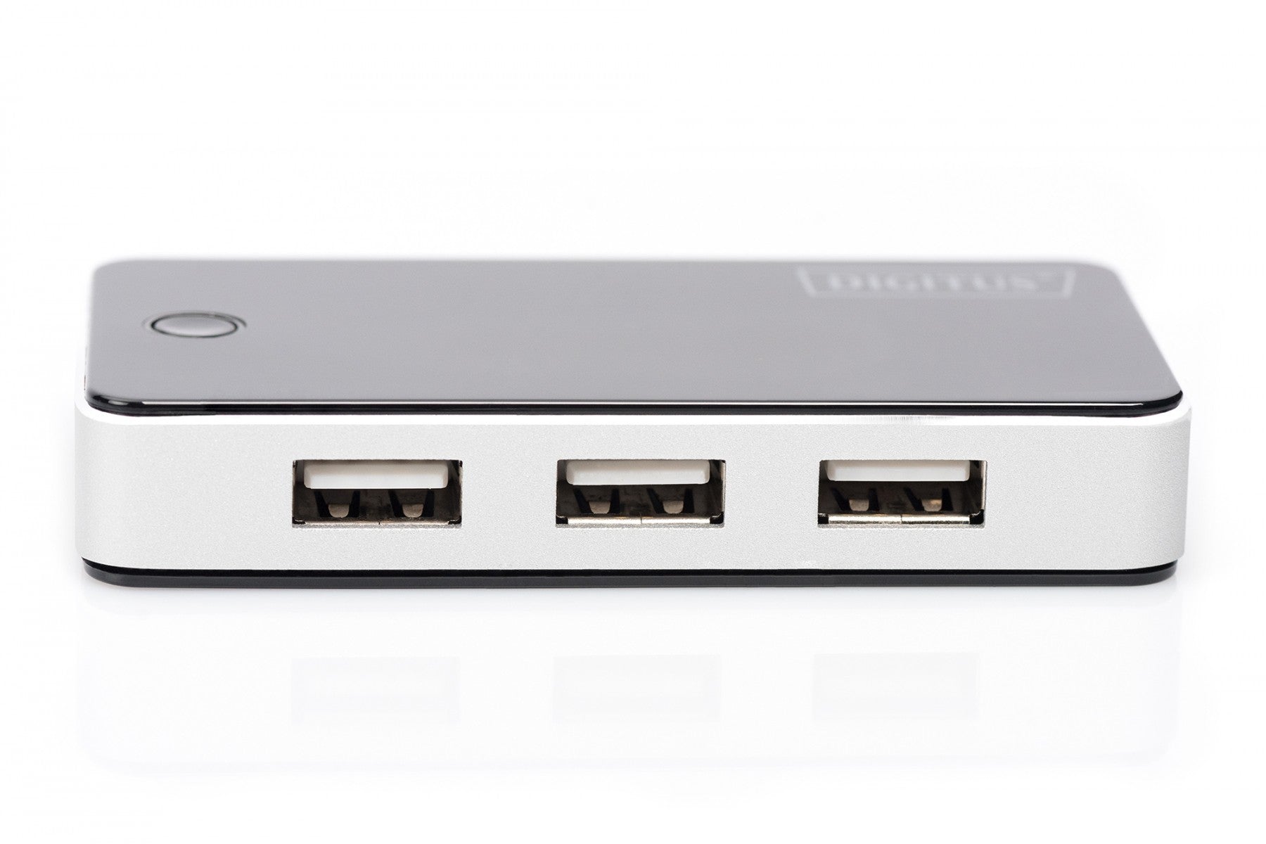 Digitus DA-70222 hub & concentrateur 480 Mbit/s Noir, Argent