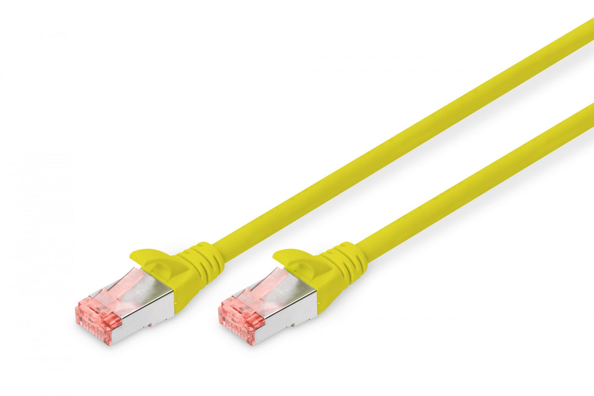 Digitus DK-1644-010/Y câble de réseau Jaune 1 m Cat6 S/FTP (S-STP)