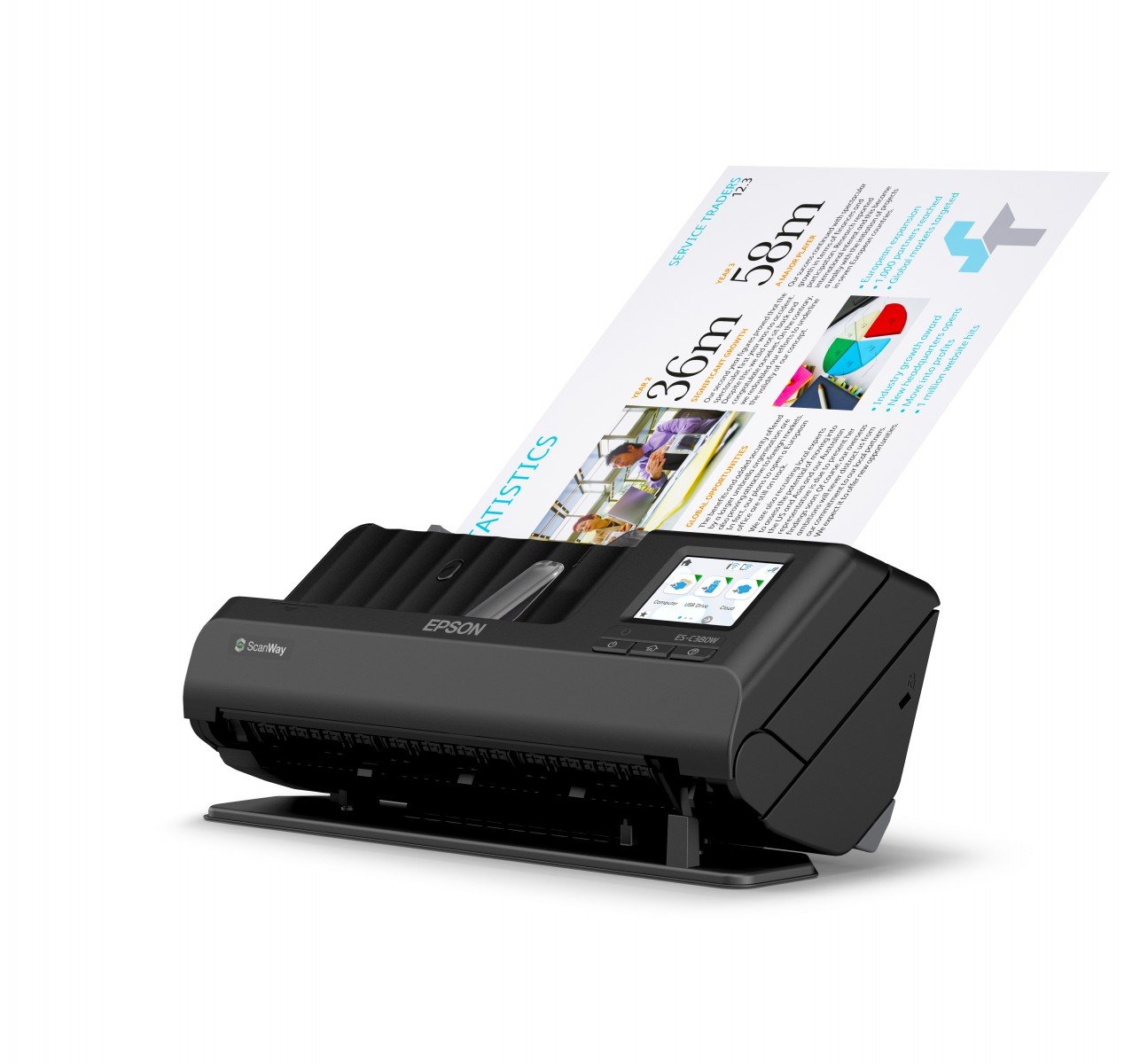 EPSON WorkForce ES-C380W Scanner 30ppm