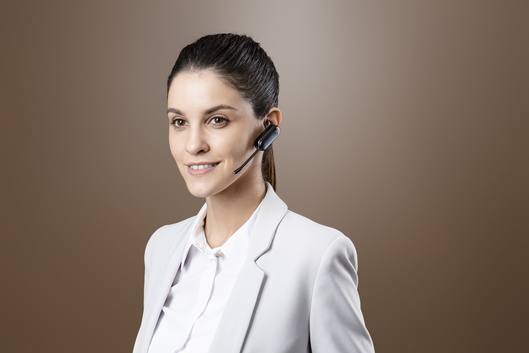 Yealink WH67 Teams Sans fil Crochets auriculaires, Arceau, Minerve Bureau/Centre d'appels Bluetooth Socle de chargement Noir