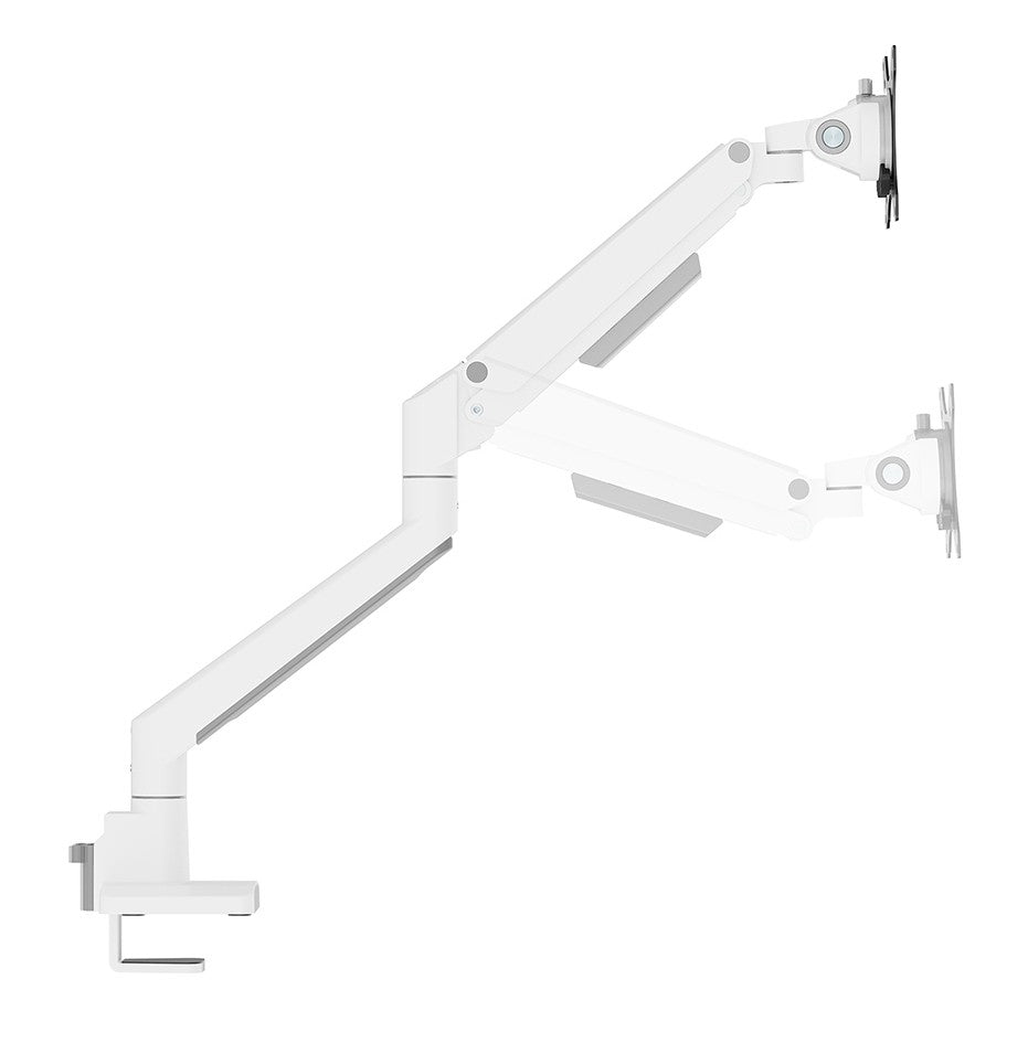 NEOMOUNTS DS70-250WH2 Support décran à fixer 17-32p - ressort à gaz - Topfix - arrêt 180