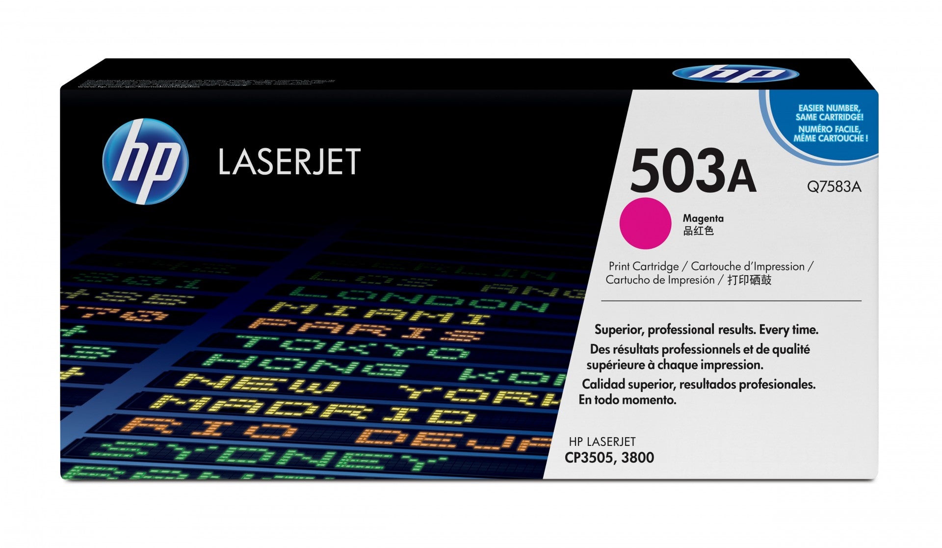 HP 503A Cartouche de toner 1 piece(s) Original Magenta