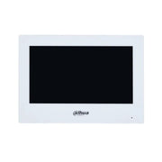 "Dahua VTH2622GW-W Moniteur 2-fils, écran tactile 7"", 1024x600, Wi-Fi, Intégration d'alarme, Boîtier en plastique"