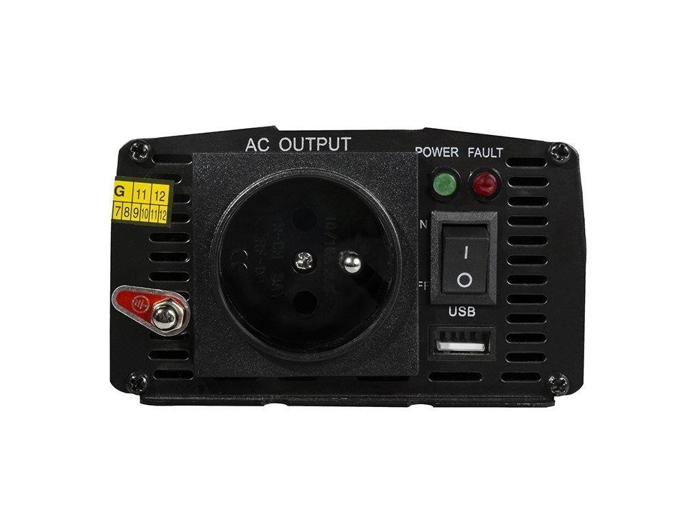 Green Cell INV14 adaptateur de puissance & onduleur Auto 300 W Noir