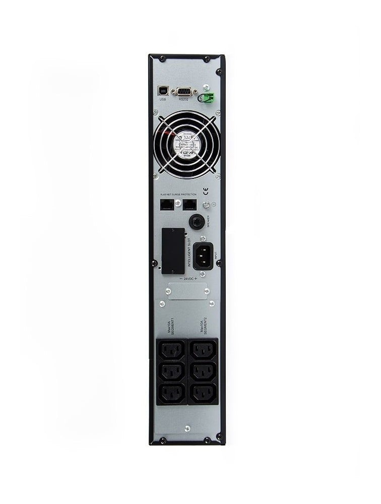 Green Cell UPS13 alimentation d'énergie non interruptible Double-conversion (en ligne) 1,999 kVA 900 W 6 sortie(s) CA