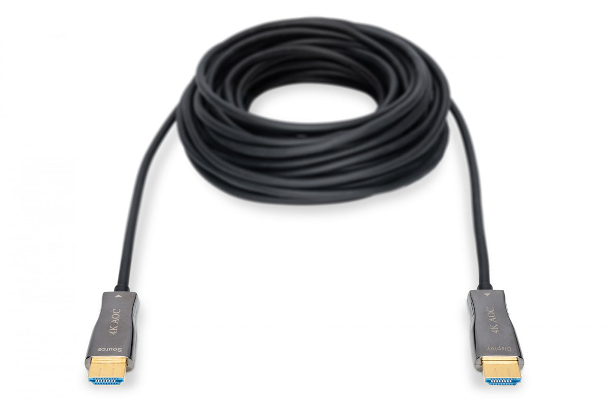 Digitus AK-330125-150-S câble HDMI HDMI Type A (Standard) Noir