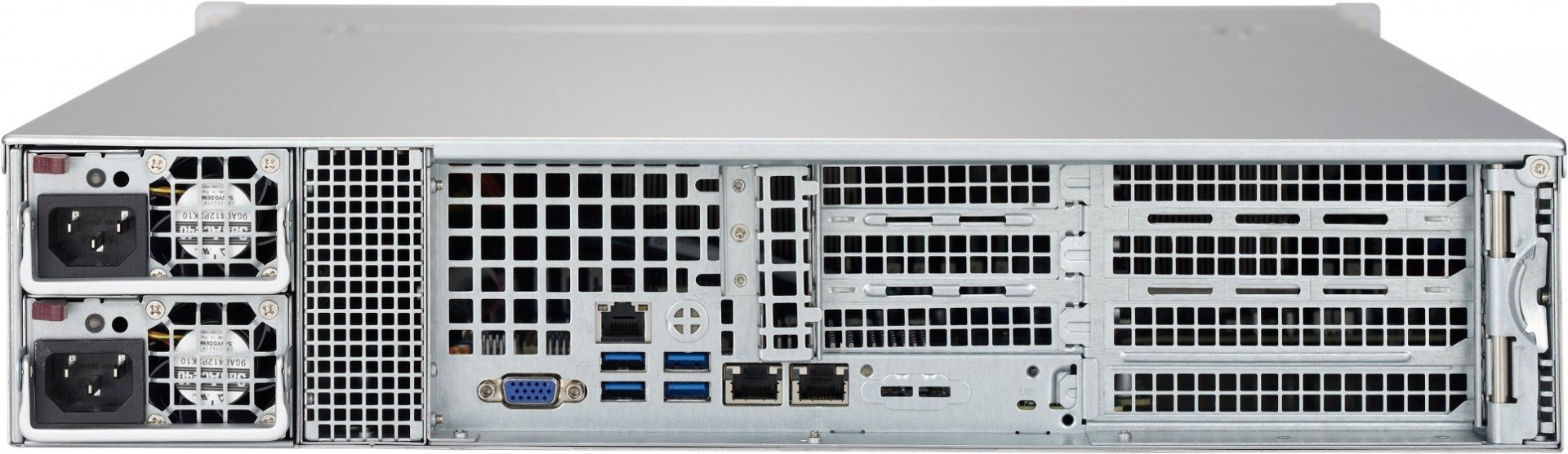 Supermicro CSE-213BAC8-R1K23WB [NR]Black2U SC213B WIO Chassis w/ SAS3 BPN,Redundant1200WPWS
