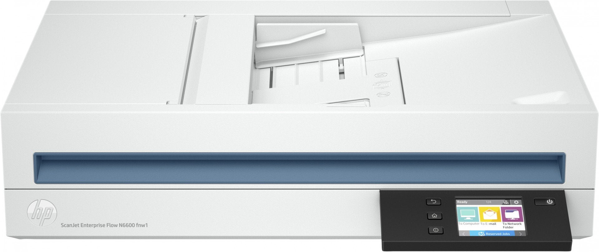 HP ScanJet Enterprise Flow N6600 fnw1 scanner à plat Réseau/USB A4 avec chargeur auto de 100 feuilles - jusqu’à 50 ppm/100ipm