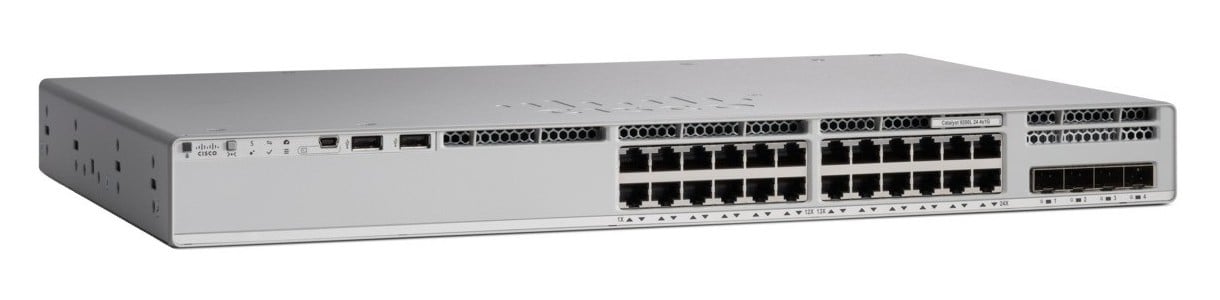 CISCO C9200L 24-P 8XMGIG 16X1G 2X25G POE+ NETWORK ESSENTIALS