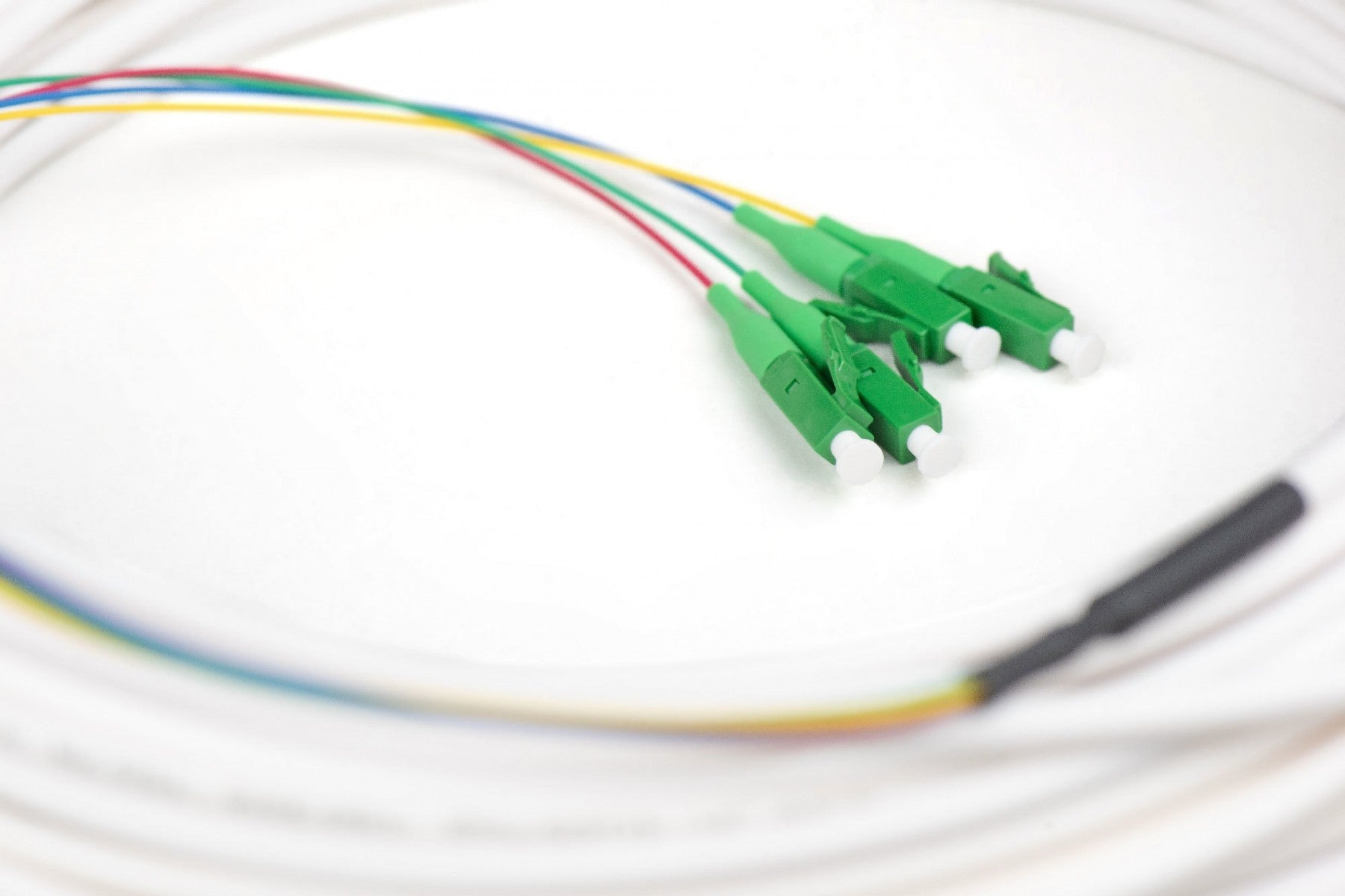 Digitus DK-3904LCA-50 Câble FTTH, monomode, 4 fibres, 4 LC/APC, 50 m