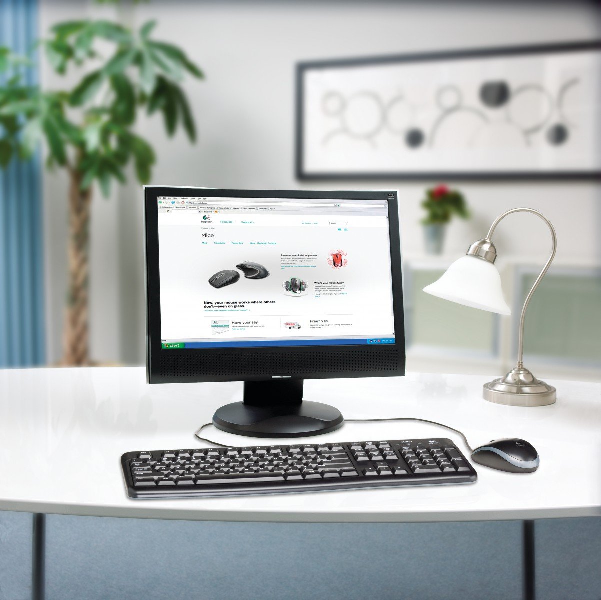 LOGITECH K120 CLAVIER FILAIRE For Business Noir (FRA)